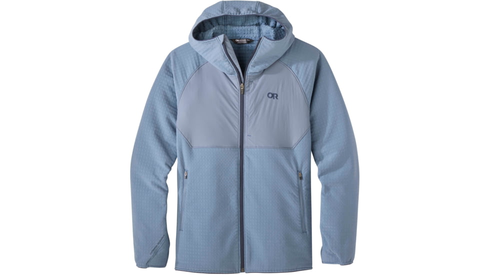 Outdoor Research Vigor Plus Fleece Hoodie - Mens, Nimbus, Extra Large, 2831840350009