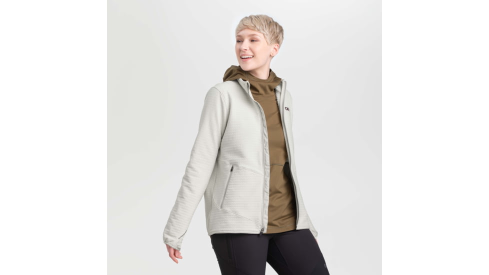Outdoor Research Vigor Plus Fleece Jacket - Womens, Sand, Extra Small, 2831960910005