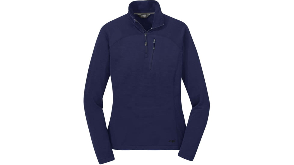 USED Outdoor Research Vigor Quarter Zip - Women's, Small, Twilight, 2714740256006, EDEMO1