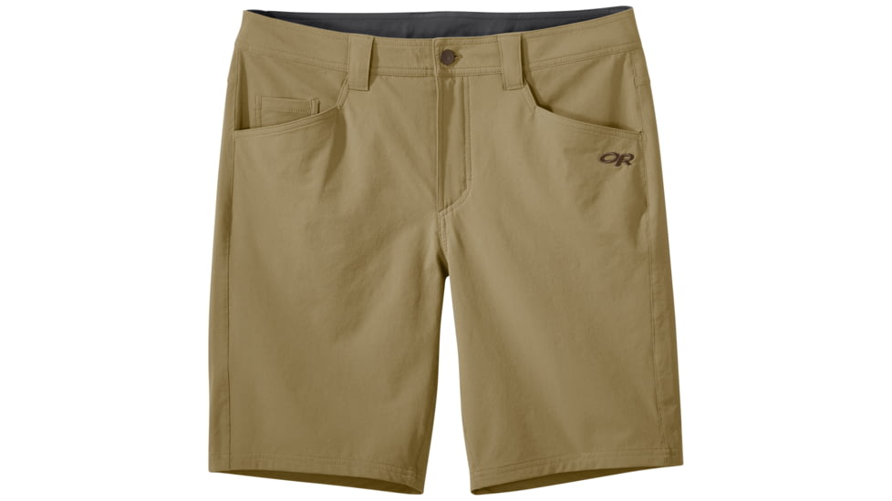 Outdoor Research 10in Voodoo Shorts - Men's, Cafe, 2744170083323