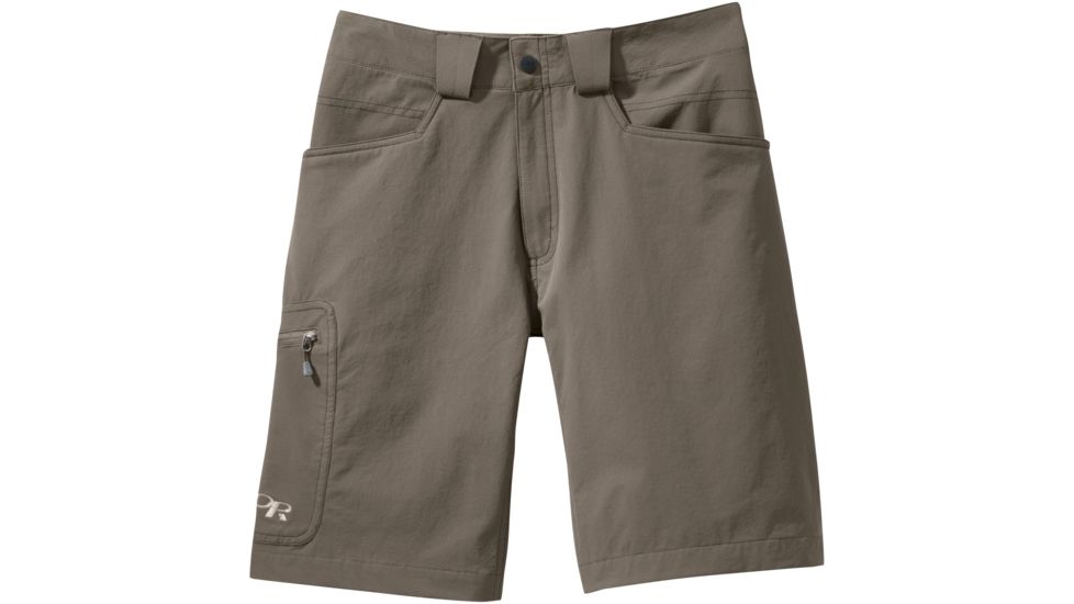 Outdoor Research Voodoo Shorts 10 in - Men's-Walnut-34 Waist
