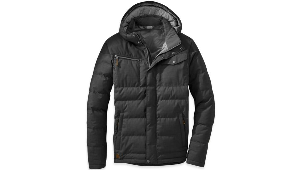 Outdoor Research Whitefish Down Jacket - Men's-Black-Large