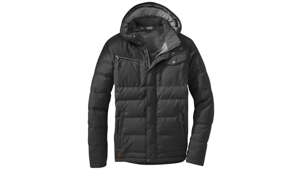 Outdoor Research Whitefish Down Jacket - Mens, Black, 2XL, 2430700001010