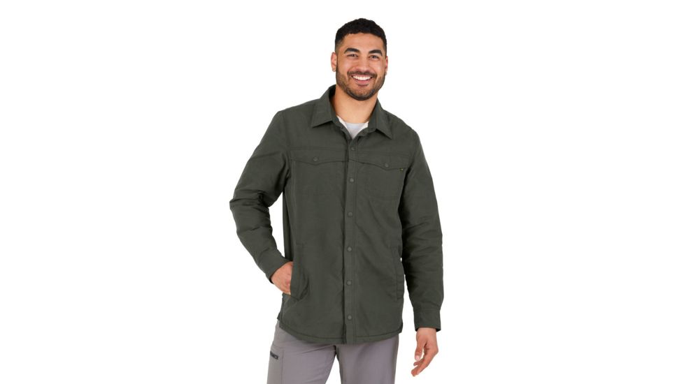 Outdoor Research Wilson Shirt Jacket - Mens, Forest, Small, 2714630600006