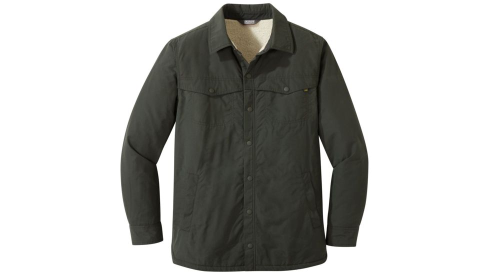 Outdoor Research Wilson Shirt Jacket - Mens, Forest, Small, 2714630600006