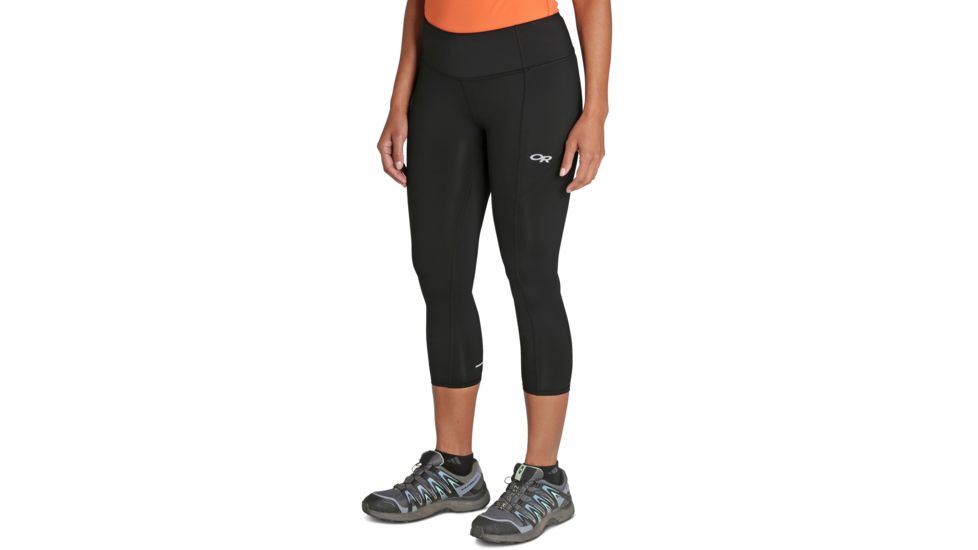 Outdoor Research Windward Capris - Womens, Black, Small, 2692350001006