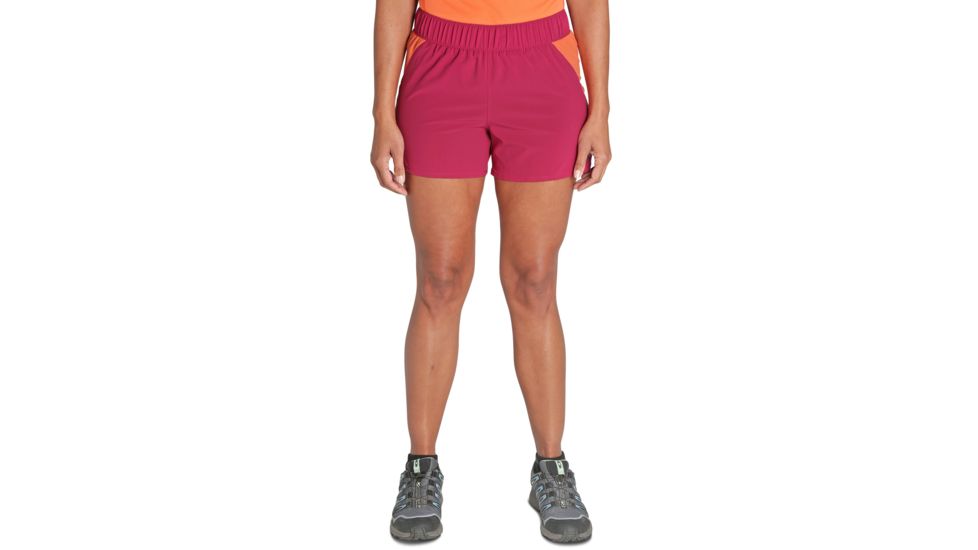 Outdoor Research Windward Shorts - Womens, Sangria/Bahama, Large, 2692321493008
