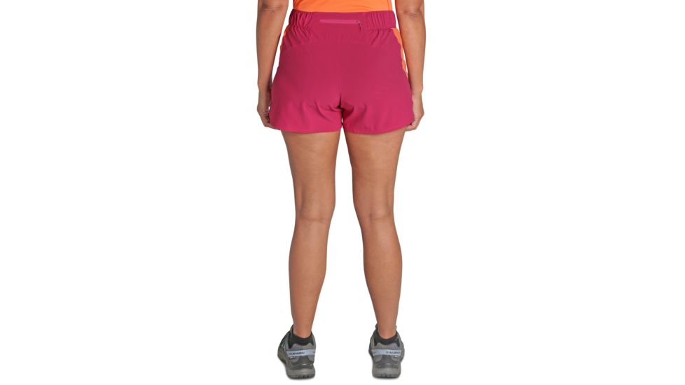 Outdoor Research Windward Shorts - Womens, Sangria/Bahama, Large, 2692321493008