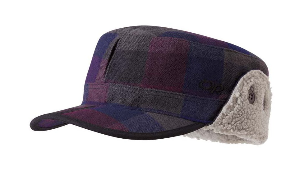 Outdoor Research Yukon Cap, Blackbry Pld, Extra Large, 2436581869009