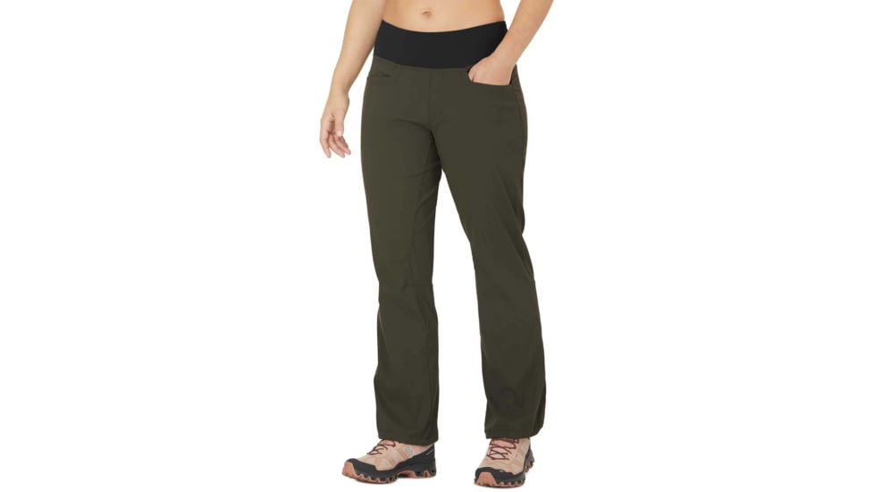 Outdoor Research Zendo Pants - Womens, Fatigue, Extra Small, 2744570740005
