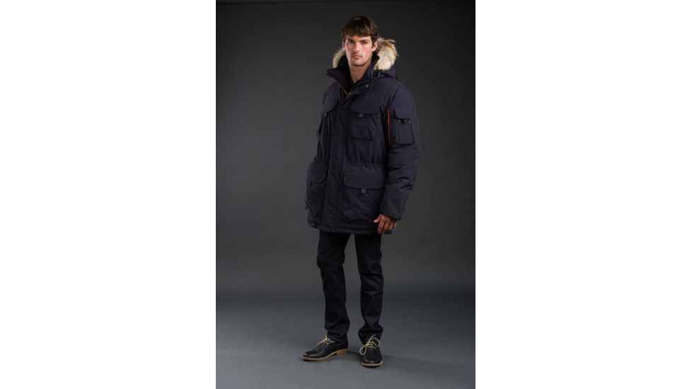 Outdoor Survival Canada Atka Jacket - Mens-Cold Lake Blue-Medium