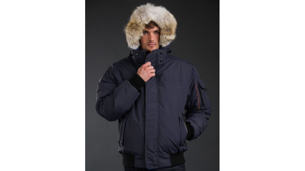 Outdoor Survival Canada Desna Jacket - Mens-Cold Lake Blue-Large