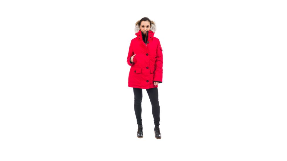 Outdoor Survival Canada Kasa Urban Jacket - Womens, Red Alert, Extra Small, OS1071US-RED ALERT-XS