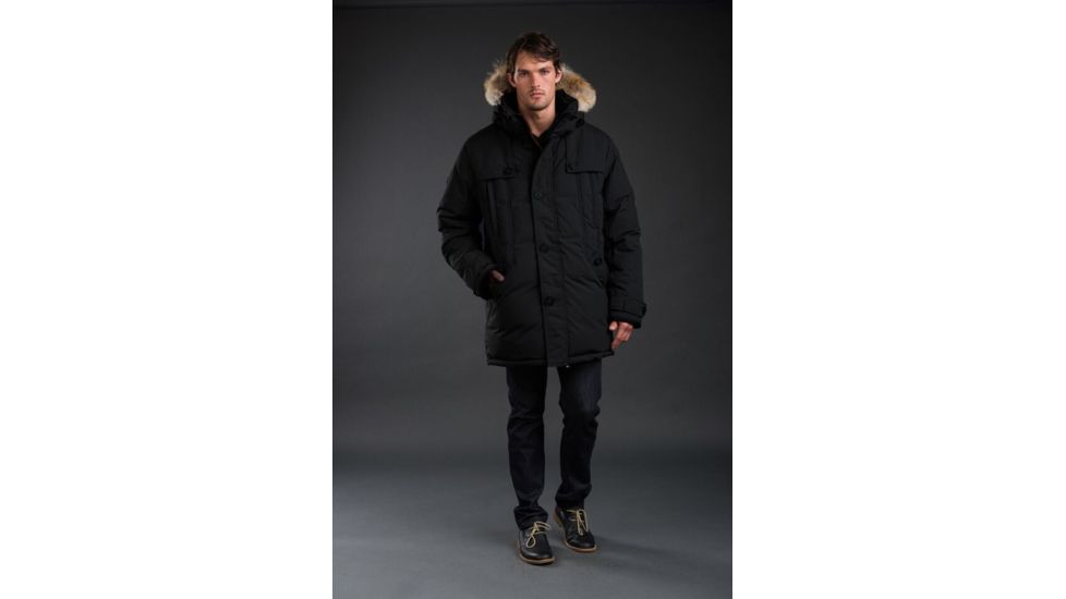 Outdoor Survival Canada Malruk Jacket - Mens-Orca Black-Large