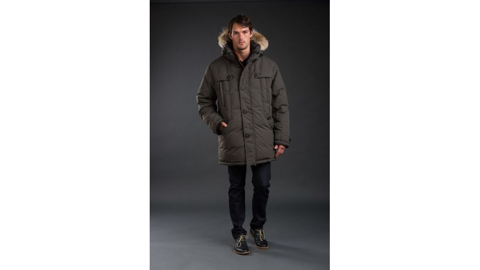 Outdoor Survival Canada Malruk Jacket - Mens-Steel Grey-Medium