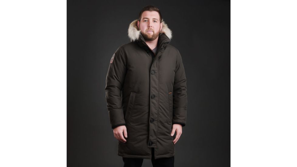 Outdoor Survival Canada Nevluk Jacket - Mens-Steel Grey-Large