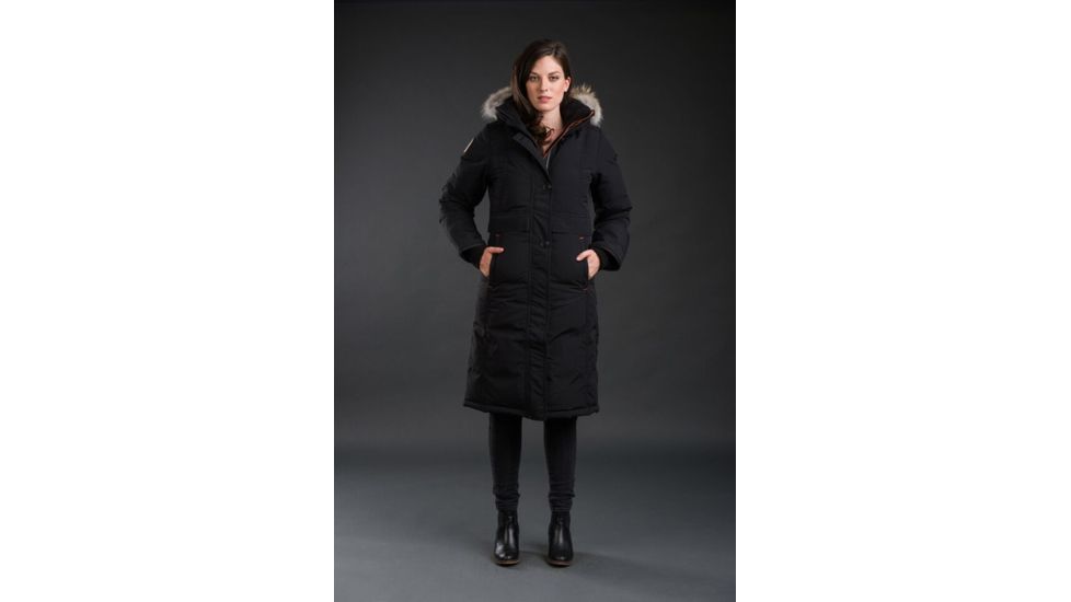 Outdoor Survival Canada Nuaja Jacket - Womens-Orca Black-Large