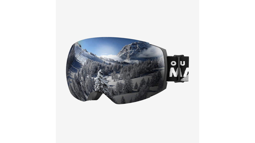 Outdoormaster Asian Fit Ski Goggles PRO, Light Blue VLT 60%, 802090