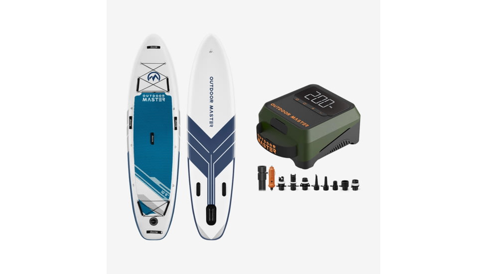 Outdoormaster Bundle Sale-106" iSUP Board + CACHALOT 2 Pump, 803866+804902