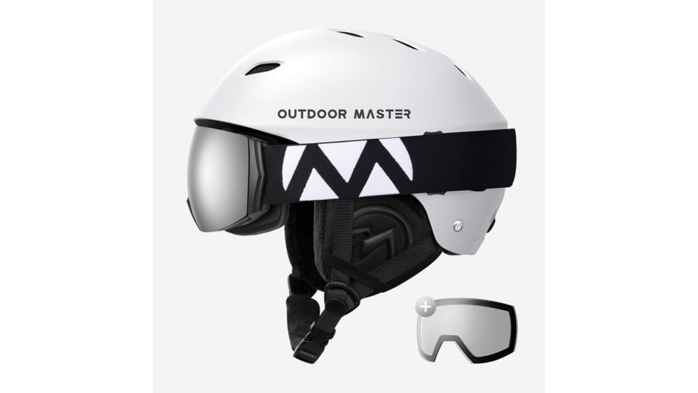 Outdoormaster Bundle Sale - ULTRA Goggles + Lens + KELVIN Helmet, 600745 + 602457