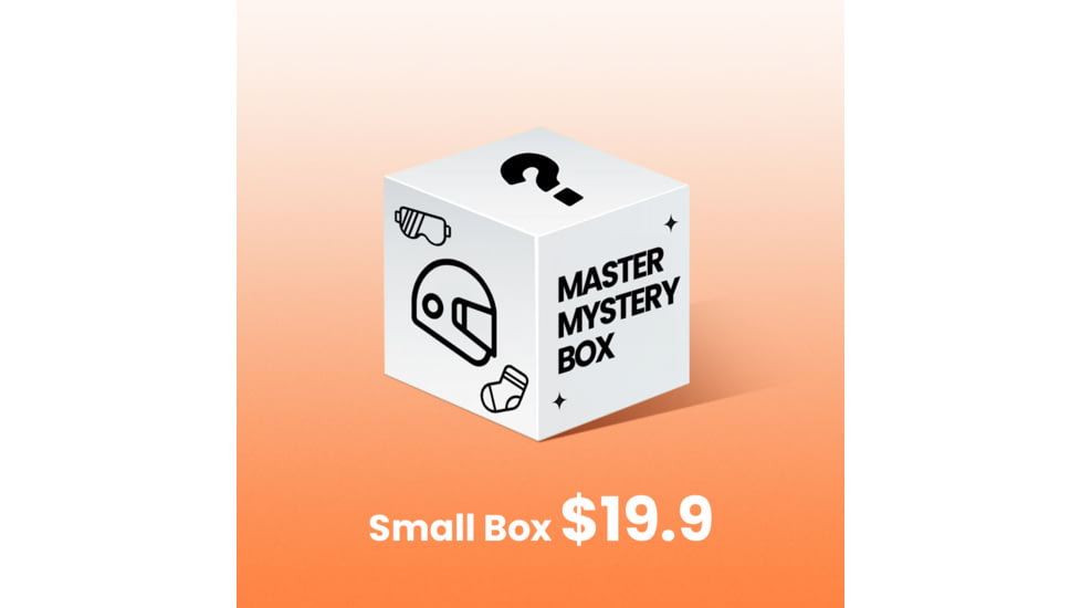 Outdoormaster Master Mystery Box - Small Box 2-3 Items Inside, 803294+802163+804291