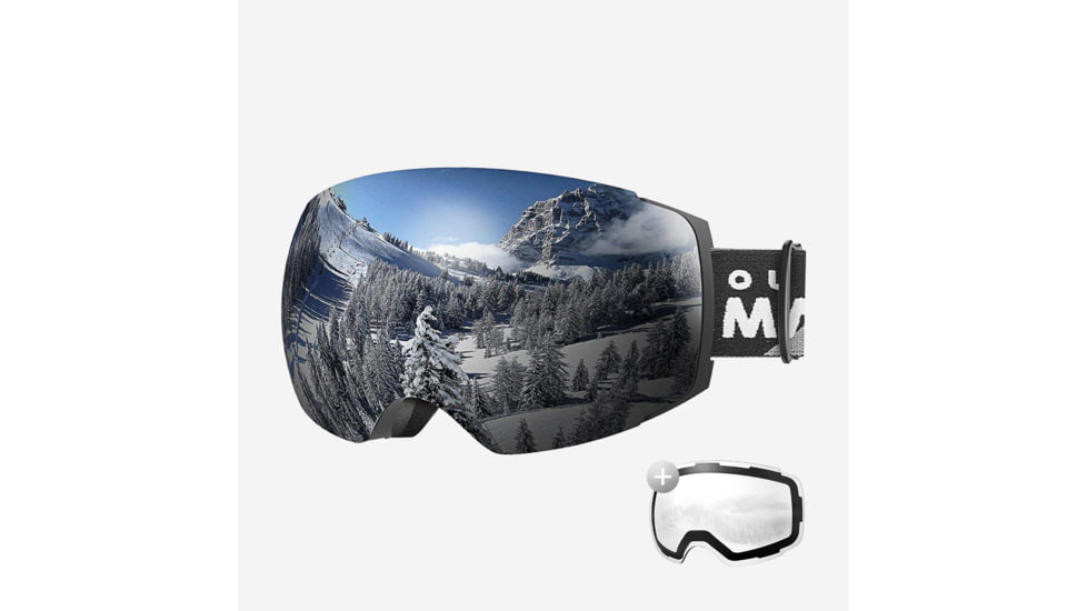 Outdoormaster PRO Snow Goggles + Lens Bundle, 602448