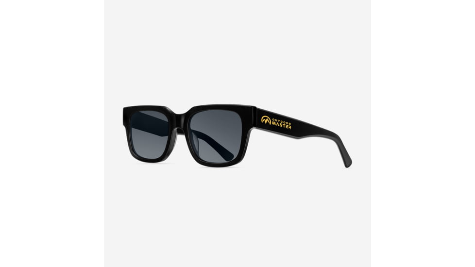 Outdoormaster RAVEN Polarized Sport Sunglasses, Black Frame+Brown Lens, 803894