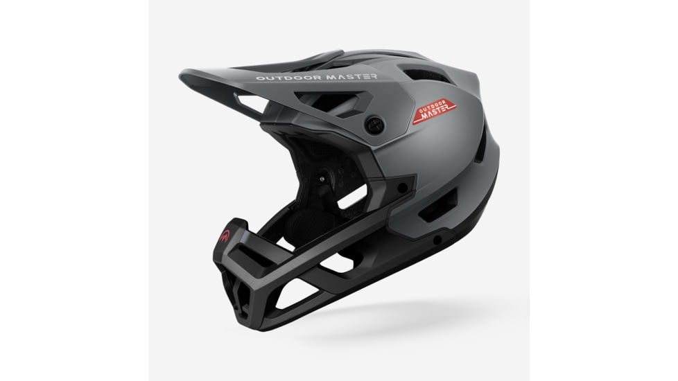 Outdoormaster RHINO Full Face Bike Helmets, Emerald Green, L, 803916