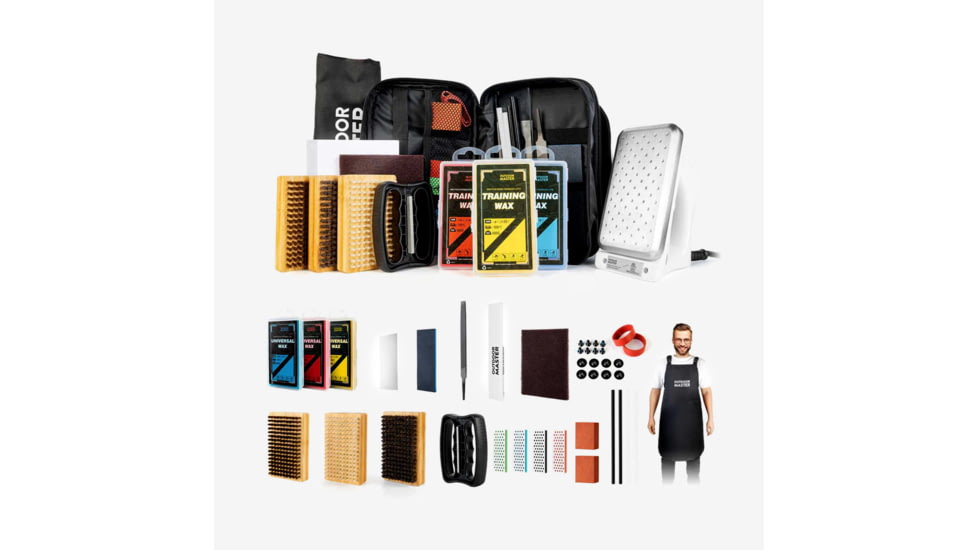 Outdoormaster Ski &amp; Snowboard Wax Kit Pro Version, 602151