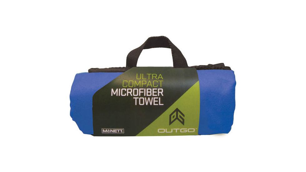 Outgo Microfiber Towel, 20 x 40 in., Cobalt UG68150