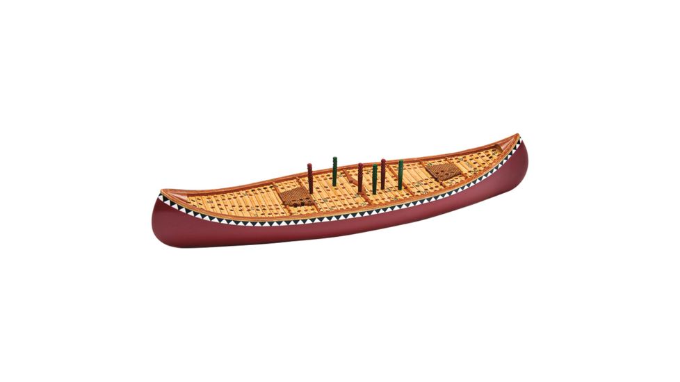 Outside Inside Canoe Cribbage Board 99883