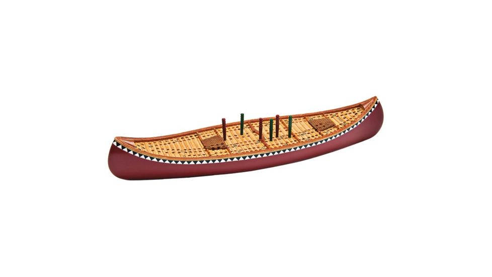 Outside Inside Canoe Cribbage Board 99883