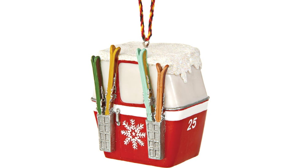 Outside Inside Decorated Canoe Ornament 99520
