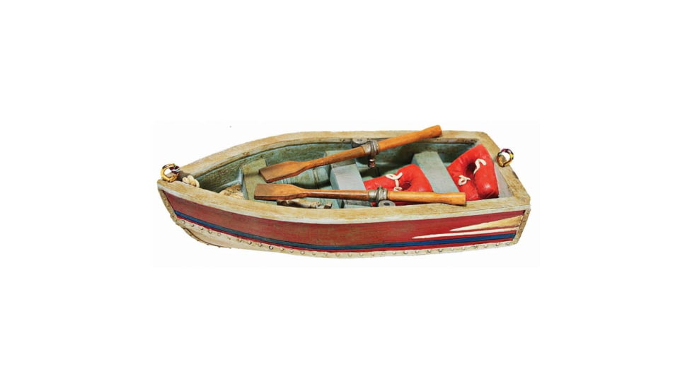 Outside Inside Decorated Canoe Ornament 99520