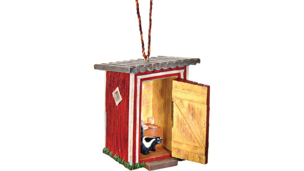 Outside Inside Decorated Canoe Ornament 99520