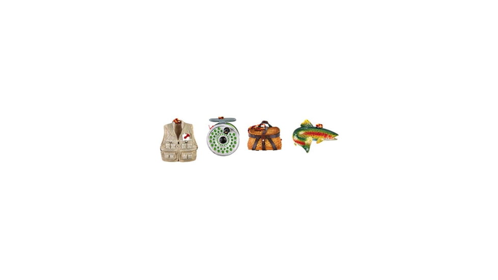 Outside Inside Decorated Canoe Ornament 99520