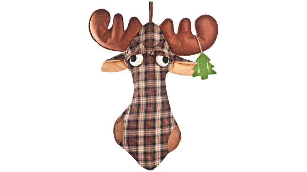 Outside Inside Festive Moose Stocking 99236