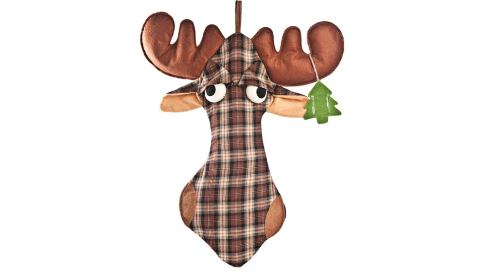 Outside Inside Festive Moose Stocking 99236