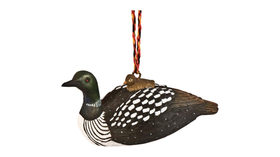 Outside Inside Loon And Chick Ornament 99530