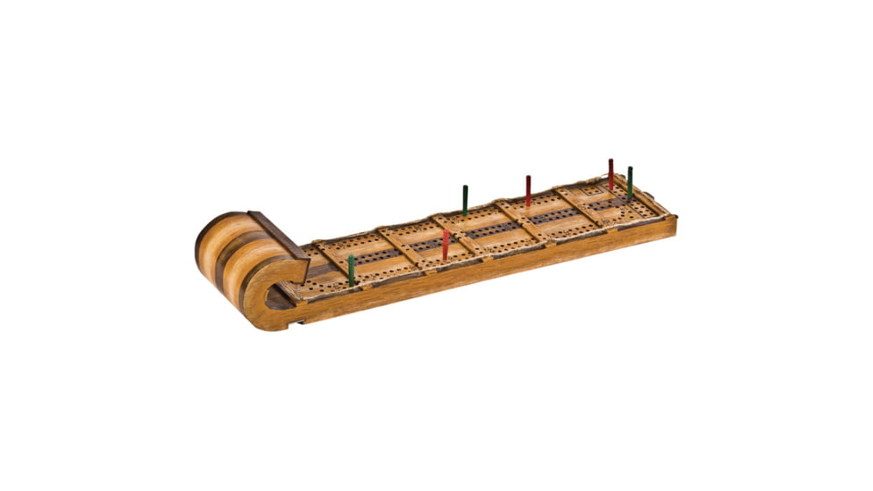 Outside Inside Toboggan Cribbage Board 99885