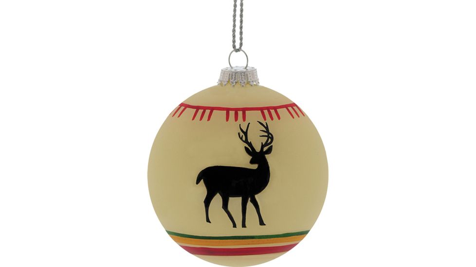 Outside Inside Yellow Bass Blanket Ornament 99514