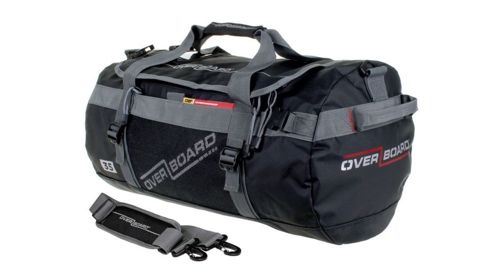 Overboard Gear Adventure Duffel 35 L Black OB1091BLK