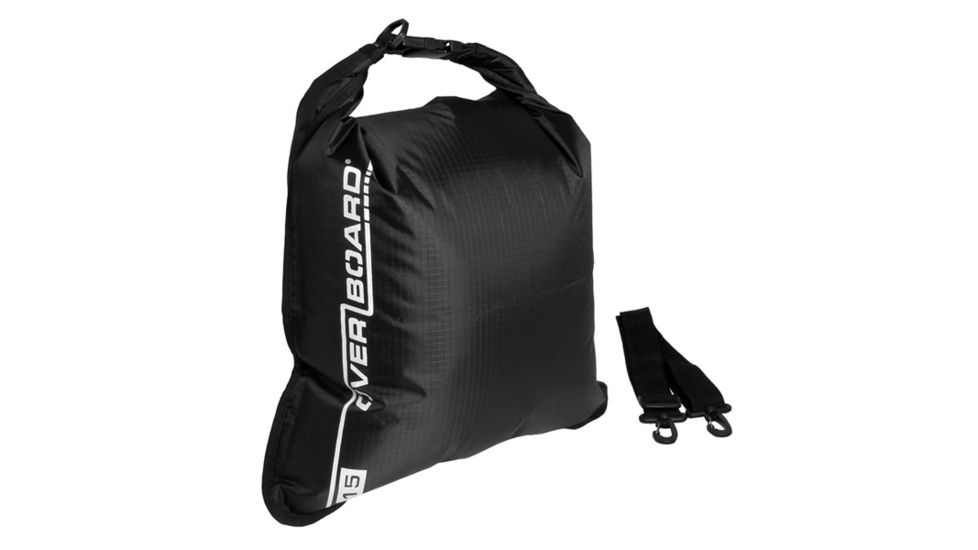 Overboard Gear Dry Flat 15 L Black OB1004BLK
