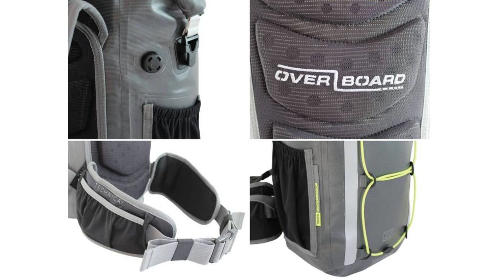 Overboard Gear Trekdry 20l Backpack OB1204GRY