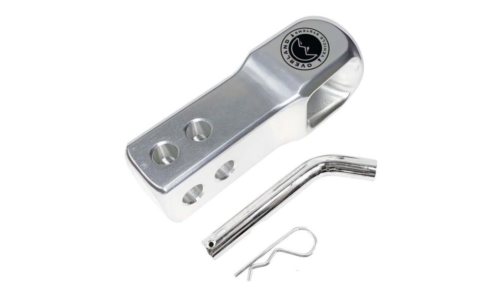 Overland Vehicle Systems Aluminum Receiver Mount, Raw, 19109902