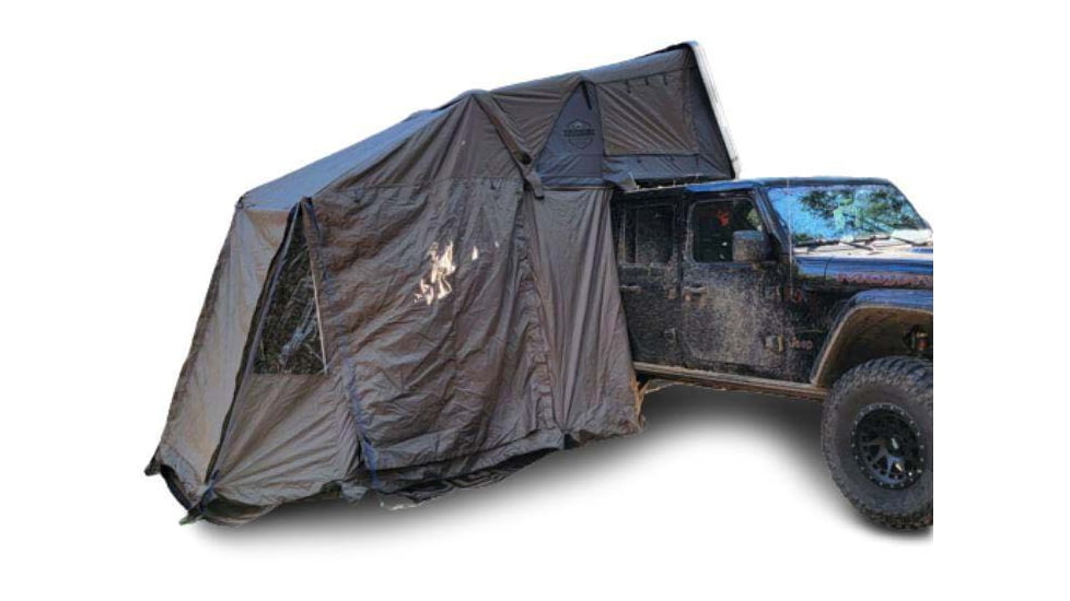 Overland Vehicle Systems Bushveld Annex for 4 Person Roof Top Tent, Green, 18089902