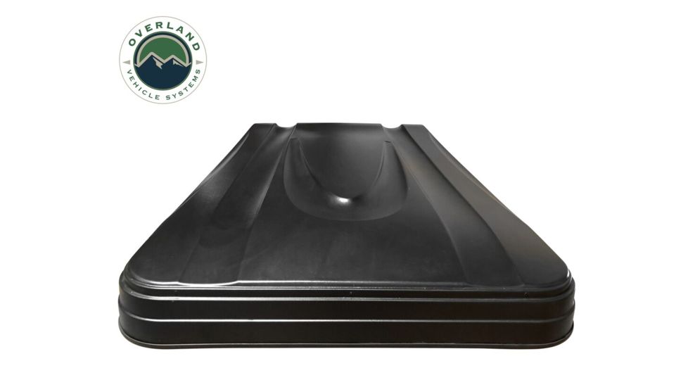 Overland Vehicle Systems Bushveld Hard Shell Roof Top Tent, 4 Person, Gray/Green, 18089901