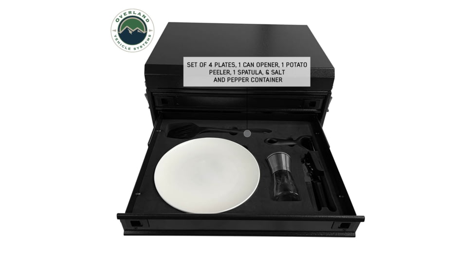 Overland Vehicle Systems CP Duty Glamping 39 Piece Glamping Kitchen System, 21010502
