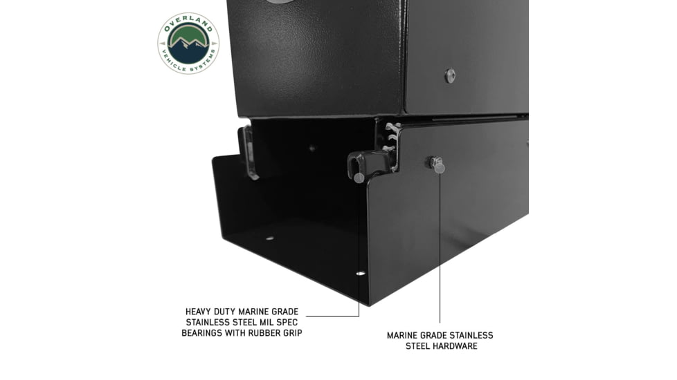 Overland Vehicle Systems CP Duty Highline Slide Out Glamping Storage System, 21010503