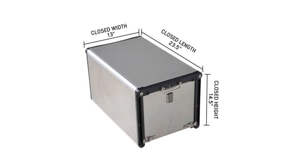 Overland Vehicle Systems Komodo Camp Kitchen, Dual Grill, Skillet, Folding Shelves, Rocket Tower, 30100001